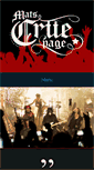 Mobile Screenshot of matscruepage.se